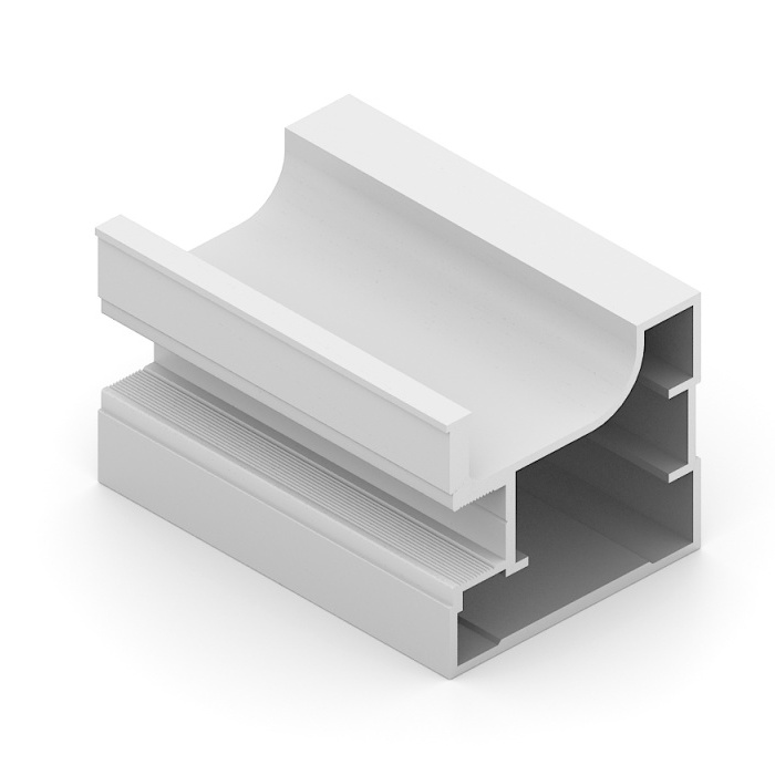 Профиль верт. Fusion 4В1, Белый матовый