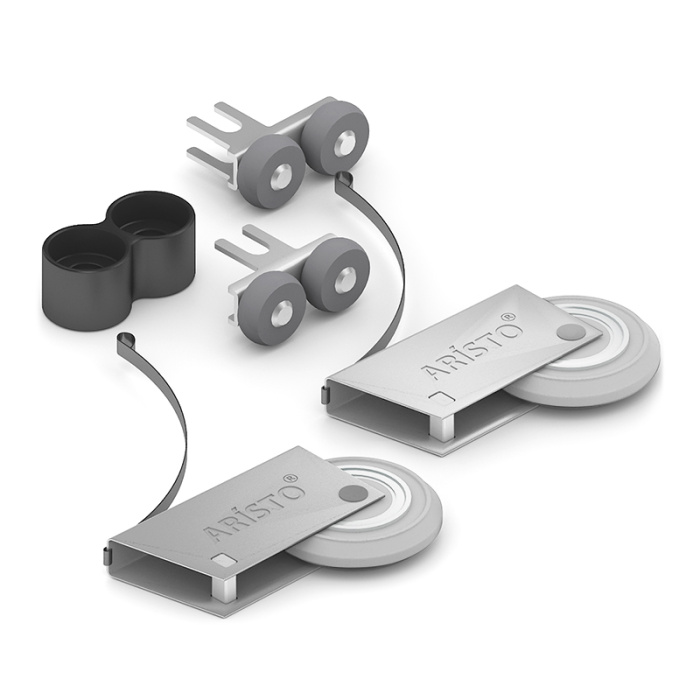 Комплект роликов H, серые