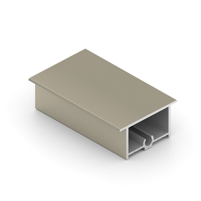 Рамка средняя закрытая NOVA16, Шампань матовая