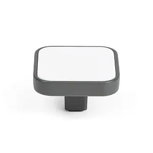 Мебельная ручка CUBO BASICO RC524GR.1/W
