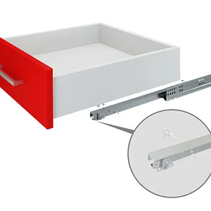 Направляющие скрытого монтажа B-Slide DB8884Zn/450