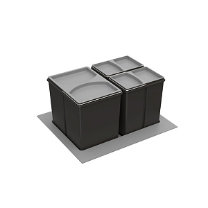 BIN.IT SMART 450/500, СИСТЕМА СБОРА И СОРТИРОВКИ МУСОРА