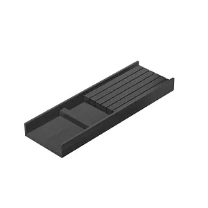 ORGATRAY 270 SET MULTI INSERT + KNIFE HOLDER W150 D470 ANTHRACITE OPTIC