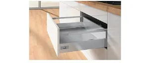 КОМПЛЕКТ ЯЩИКА INNOTECH ATIRA ПОЛНОГО ВЫДВ. ДЛЯ PUSH TO OPEN SILENT,30КГ,H144,NL300,БЕЛЫЙ