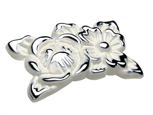 Мебельная ручка LACE RC088CP/W.4