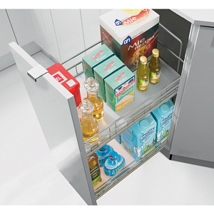 ВЫДВИЖНАЯ КОРЗИНА CARGO IQ PLUS 300,СЕРЕБРИСТАЯ