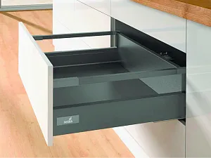 КОМПЛЕКТ КОРОБА INNOTECH ATIRA ПОЛНОГО ВЫДВ. С SILENT SYSTEM, H144, NL470, РЕЛИНГИ, АНТРАЦИТ