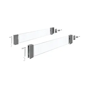 Компл. надставок на боковину DesignSide InnoTech Atira, NL350,H144,стекло,под антрацит
