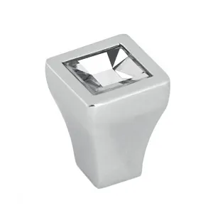 Мебельная ручка CRYSTAL RC425CP/CrT.4