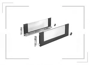 БОКОВИНА ЯЩИКА AVANTECH YOU INLAY,H187,NL650,АНТРАЦИТ, ЛЕВАЯ