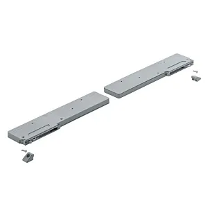 КОМПЛЕКТ SILENT SYSTEM TOPLINE L НА ЗАКРЫВАНИЕ,2 ДВЕРИ,50КГ ЗА ПРОФИЛЕМ,С РЕГУЛ.