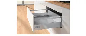 КОМПЛЕКТ ЯЩИКА INNOTECH ATIRA ПОЛНОГО ВЫДВ. ДЛЯ PUSH TO OPEN SILENT,10КГ,H70,NL300,СЕРЫЙ