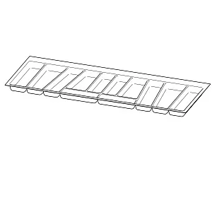 ОРГАНИЗАЦИЯ ORGATRAY 740, NL450, B1200, АНТРАЦИТ