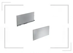 БОКОВИНА ЯЩИКА AVANTECH YOU, H251,NL550,СЕРЕБРИСТАЯ,ЛЕВАЯ