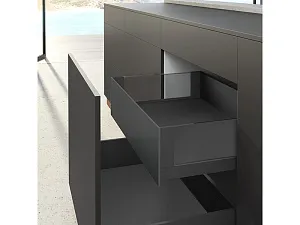 ПЕРЕДНЯЯ ПАНЕЛЬ ВНУТРЕННЕГО КОРОБА AVANTECH YOU INLAY, H187,KD18,KB450,АНТРАЦИТ